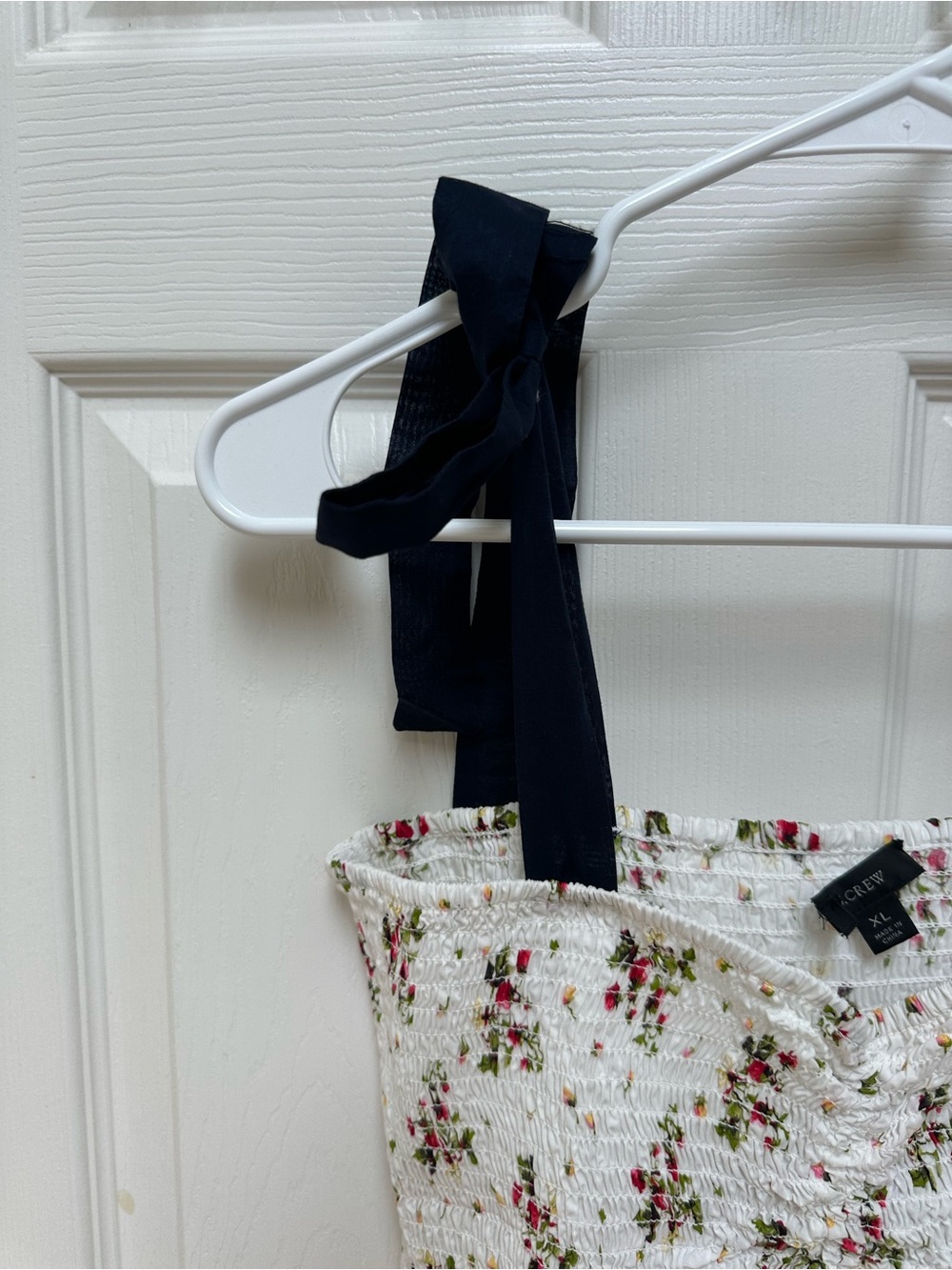 NWT J.Crew Floral Tie-Shoulder Maxi Dress/Coverup - Picture 4 of 10